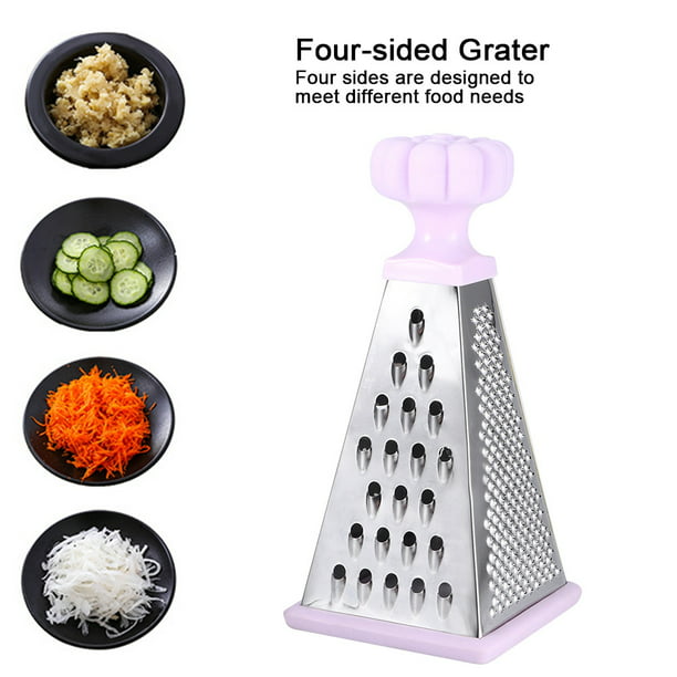 Stainless Steel Four-sided Grater Multifunctional Potato Carrot Cucumber Cutter